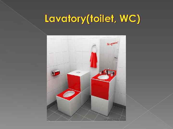 Lavatory(toilet, WC) 