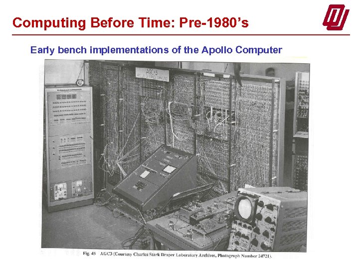 Computing Before Time: Pre-1980’s Early bench implementations of the Apollo Computer 