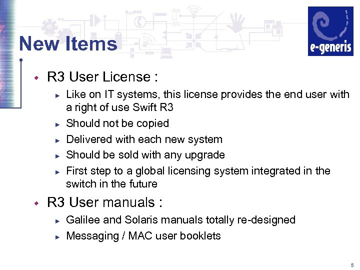 New Items w R 3 User License : ► ► ► w Like on