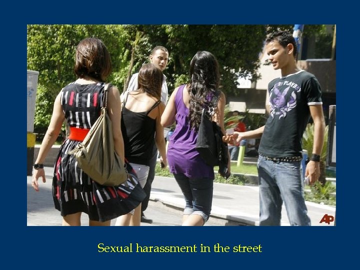 Sexual harassment in the street 