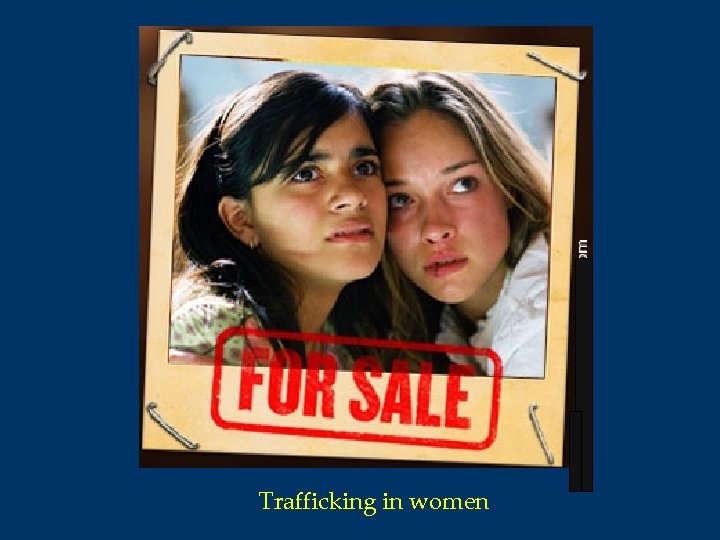 Trafficking in women 