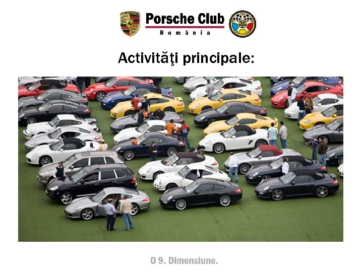 Activităţi principale: 