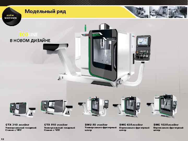 ecoline MASCHINEN Модельный ряд ECOLINE В НОВОМ ДИЗАЙНЕ CTX 310 ecoline Универсальный токарный Станок