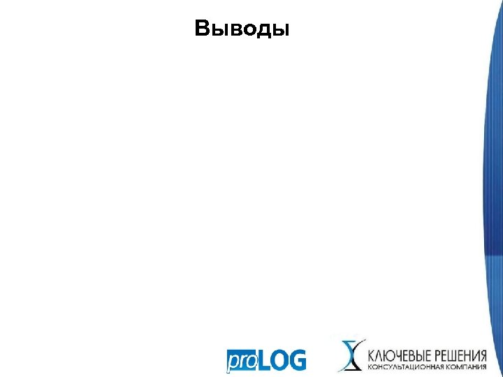 Выводы 