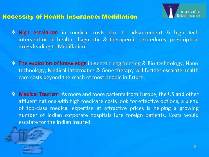 Necessity of Health Insurance: Mediflation v High escalation in medical costs due to advancement