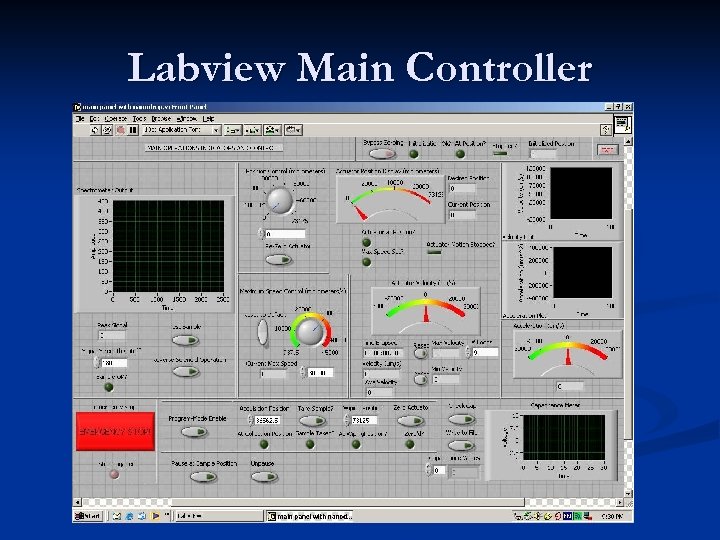 Labview Main Controller 