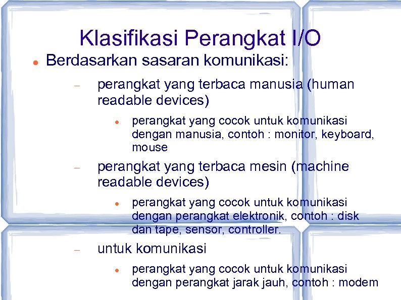 Human readable