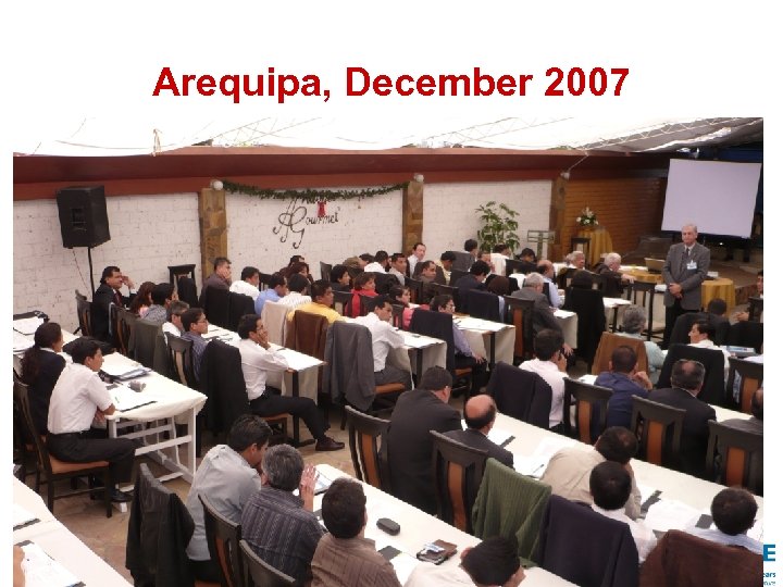 Arequipa, December 2007 34 