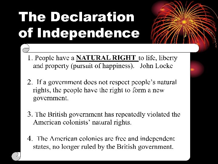 The Declaration of Independence 