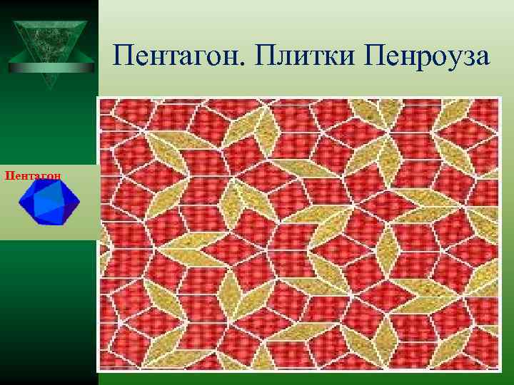 Пентагон. Плитки Пенроуза Пентагон 