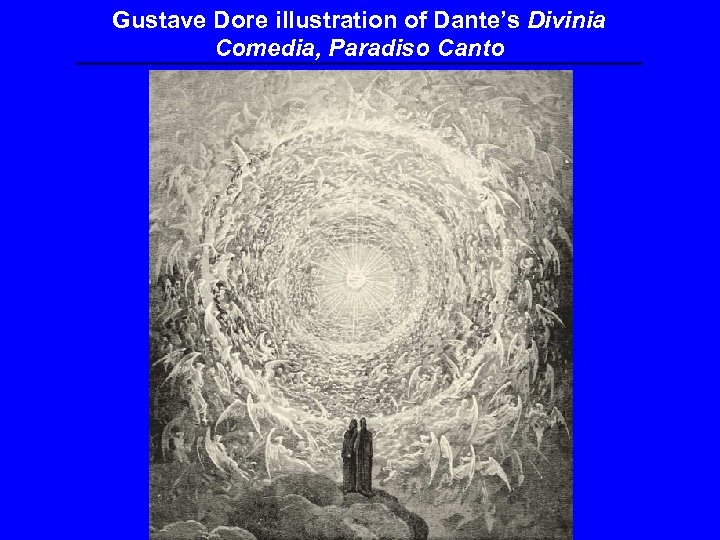 Gustave Dore illustration of Dante’s Divinia Comedia, Paradiso Canto 