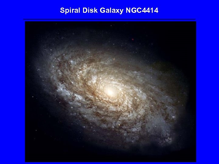Spiral Disk Galaxy NGC 4414 