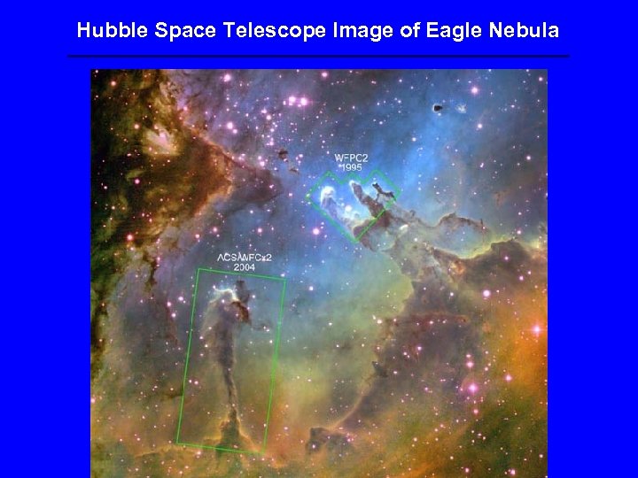 Hubble Space Telescope Image of Eagle Nebula 