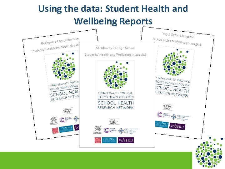 Using the data: Student Health and Wellbeing Reports 