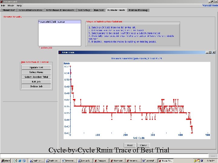 Screenshots 1 Cycle-by-Cycle Rmin Trace of Best Trial 