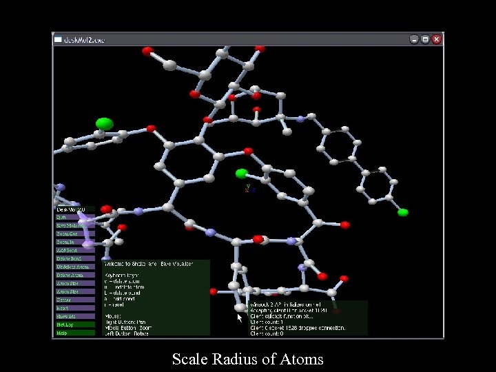 Scale Radius of Atoms 