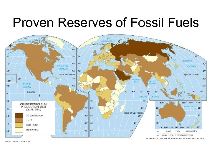 Proven Reserves of Fossil Fuels 