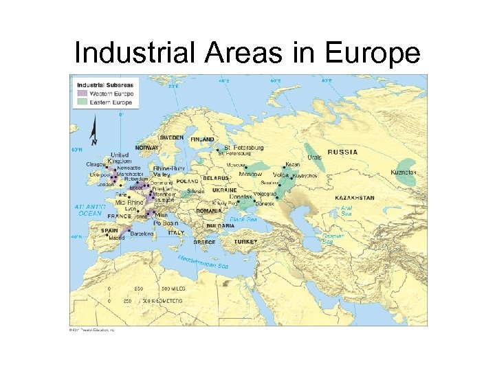 Industrial Areas in Europe 
