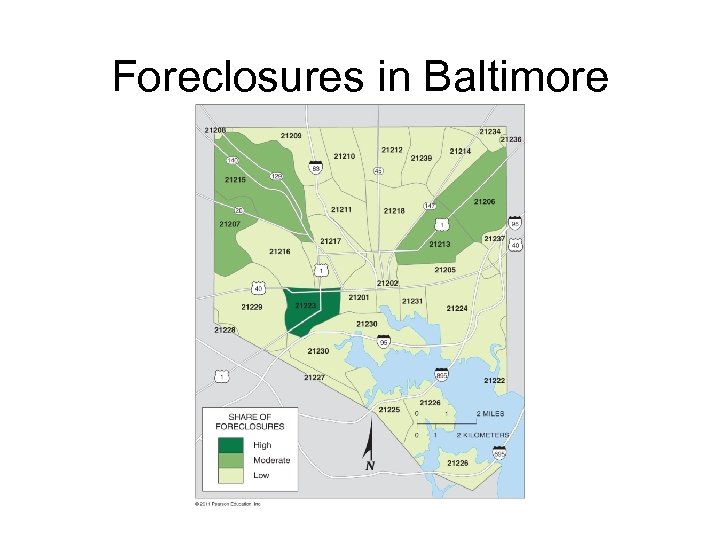 Foreclosures in Baltimore 