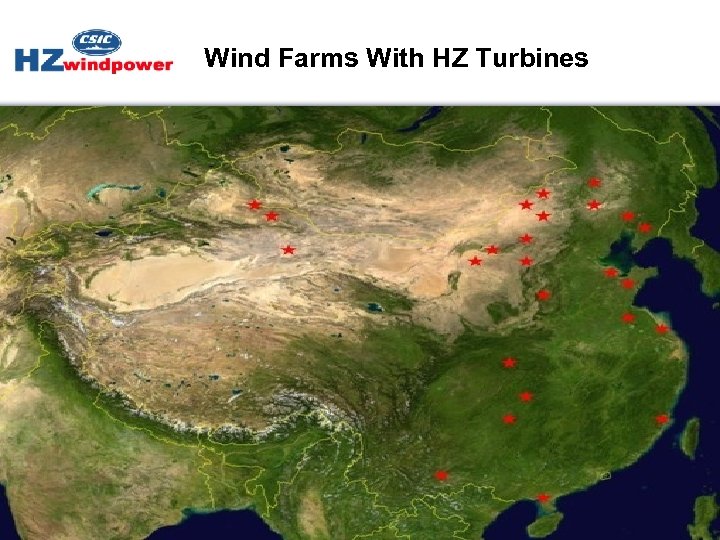 Wind Farms With HZ Turbines 