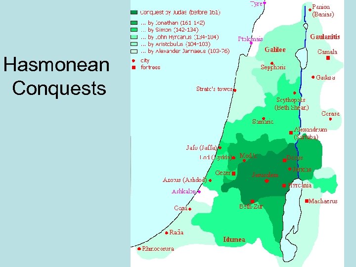 Hasmonean Conquests 