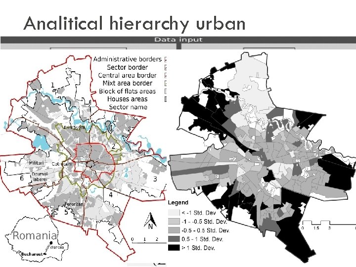 Analitical hierarchy urban 