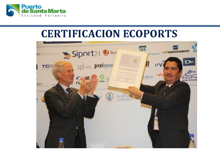 CERTIFICACION ECOPORTS 