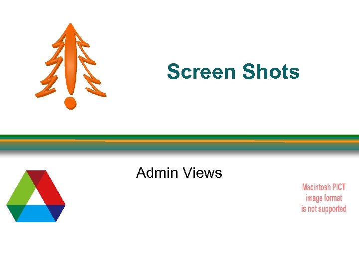 Screen Shots Admin Views 