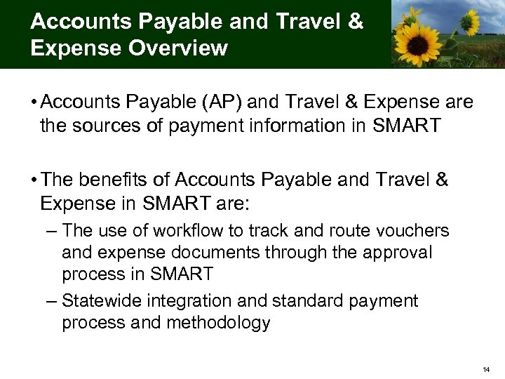 Accounts Payable and Travel & Expense Overview • Accounts Payable (AP) and Travel &