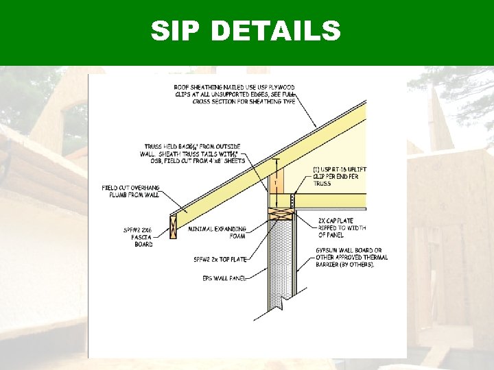 SIP DETAILS 