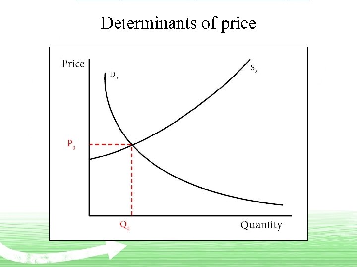 Determinants of price 
