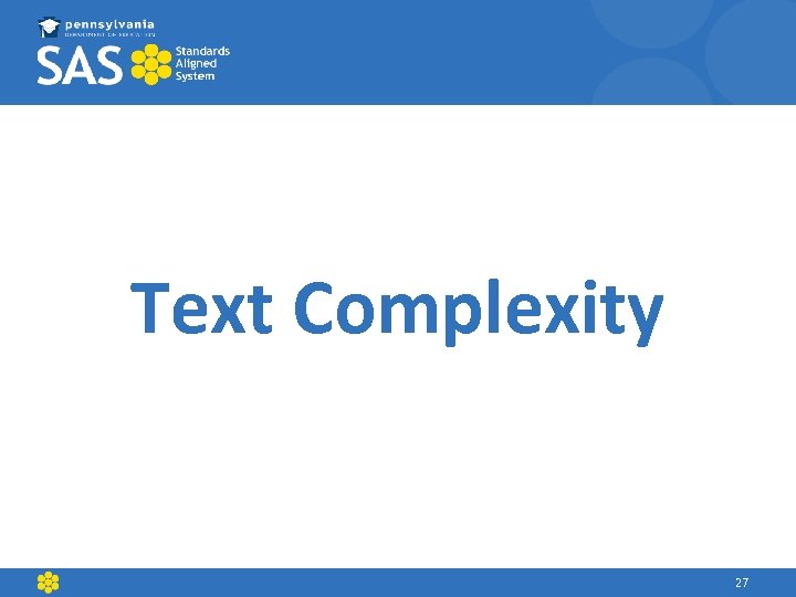 Text Complexity 27 