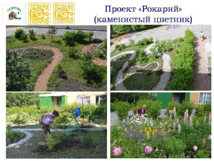 Проект «Рокарий» (каменистый цветник) 