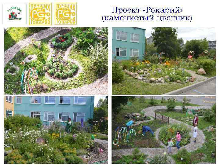 Проект «Рокарий» (каменистый цветник) 