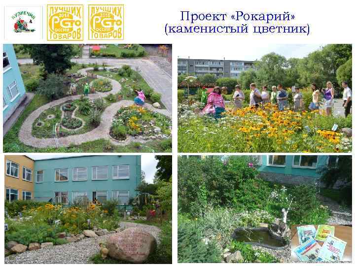 Проект «Рокарий» (каменистый цветник) 