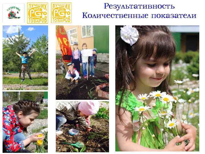 Результативность Количественные показатели 