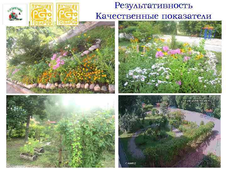 Результативность Качественные показатели 