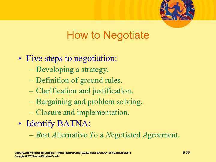 How to Negotiate • Five steps to negotiation: – – – Developing a strategy.