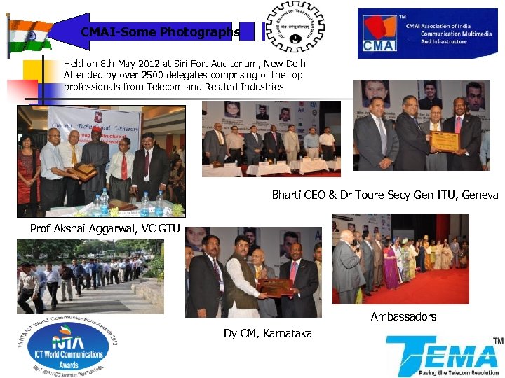 CMAI-Some Photographs Held on 8 th May 2012 at Siri Fort Auditorium, New Delhi