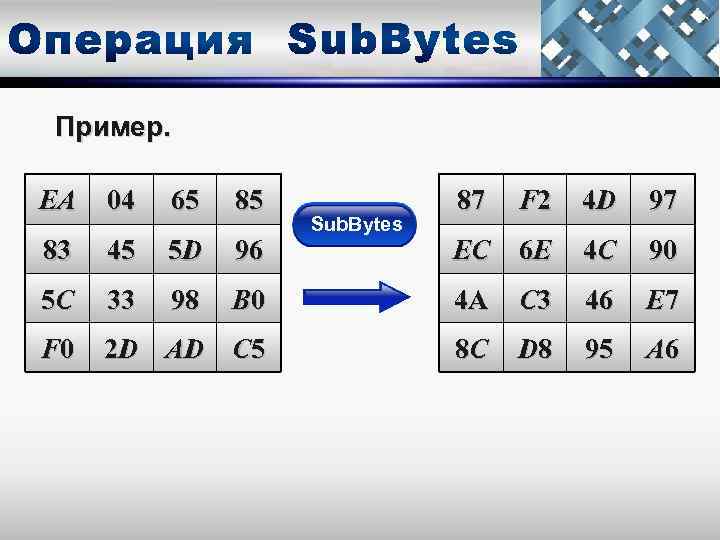 Пример. EA 04 65 85 F 2 4 D 97 83 45 5 D