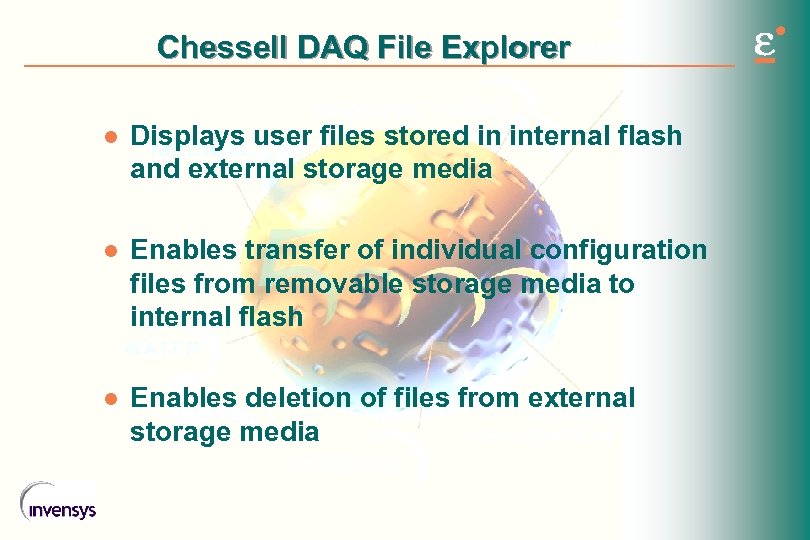 Chessell DAQ File Explorer l Displays user files stored in internal flash and external