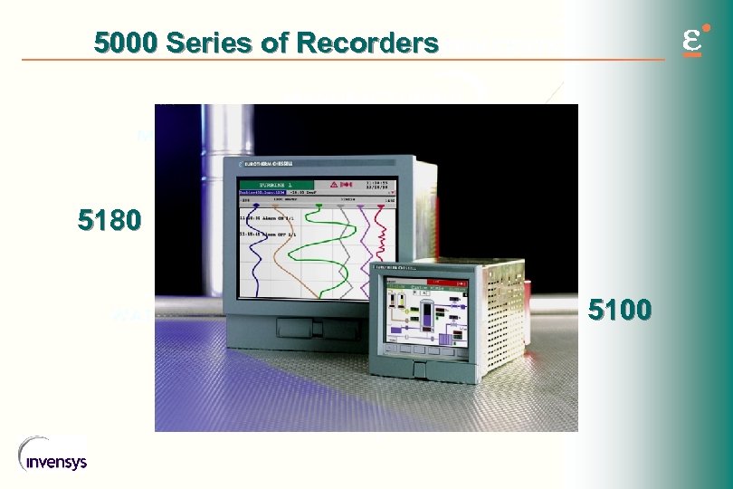 5000 Series of Recorders 5180 5100 