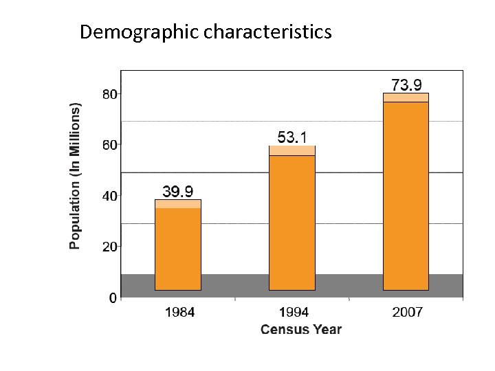 Demographic characteristics 