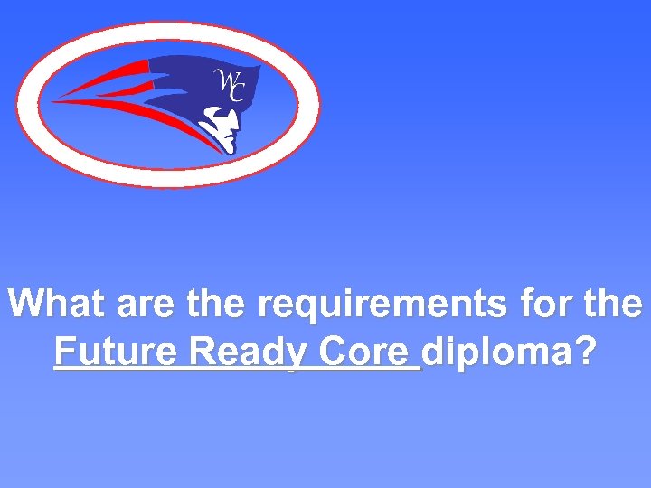 What are the requirements for the Future Ready Core diploma? 