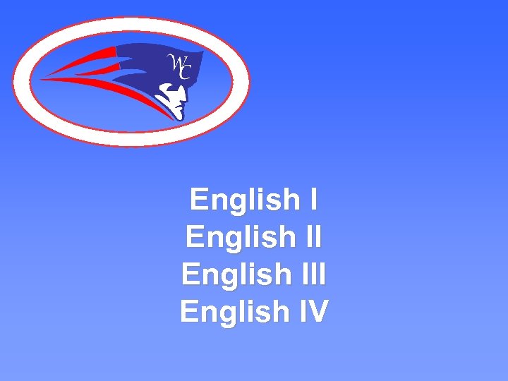English III English IV 