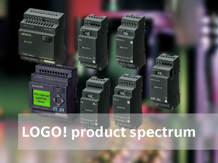 Automation and Drives LOGO! Introductie LOGO! positionering Wat is LOGO! Waar past men LOGO!