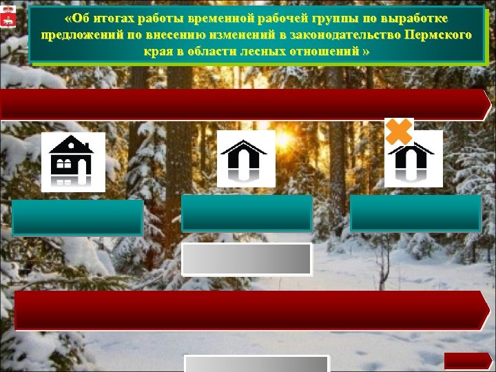  «Об итогах работы временной рабочей группы по выработке предложений по внесению изменений в