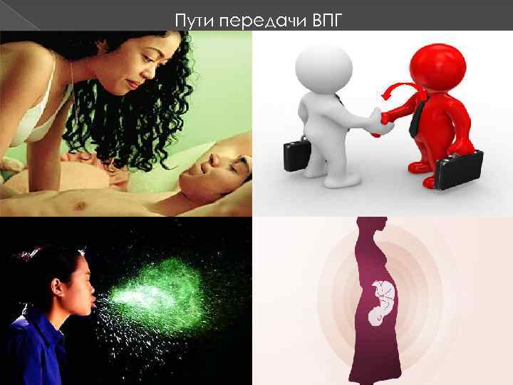 Пути передачи ВПГ 