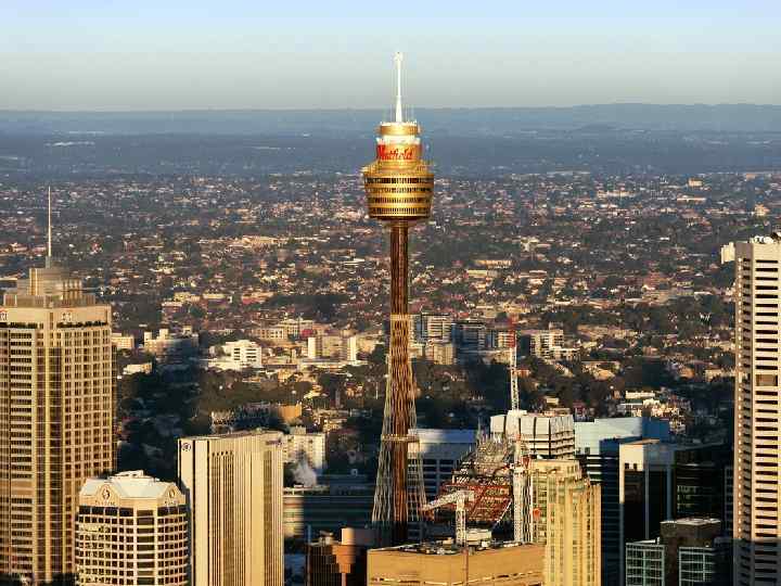  • Сиднейская Башня является самым высокой постройкой в Сиднее и второй по высоте