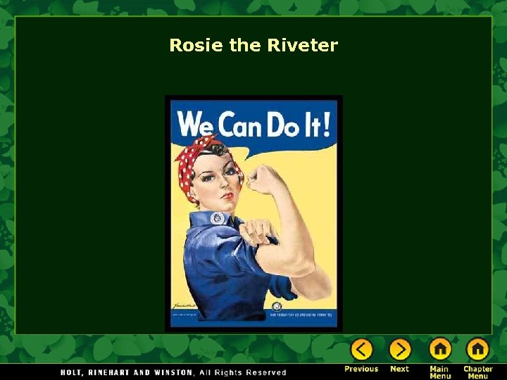 Rosie the Riveter 